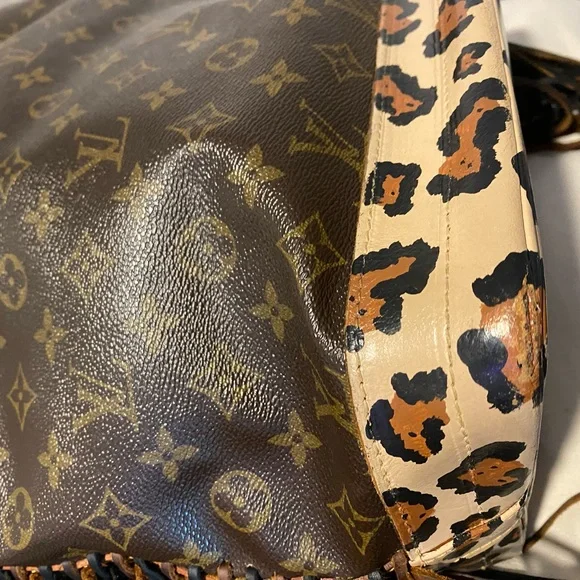 Louis Vuitton Monogram Brown and Tan Backpack - Picture 7 of 9